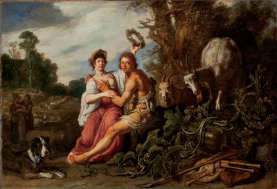 Paris und Oenone, 1619 von Pieter Lastman
